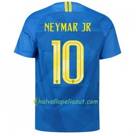 Jalkapallo Pelipaidat Brasilia Neymar Jr 10 World Cup 2018 Vieraspaita